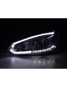 Fari Daylight Luci di marcia diurna a LED VW Golf 6 08-12 cromate 2