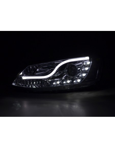 Faro diurno Luci di marcia diurna a LED VW Jetta 6 11- cromo