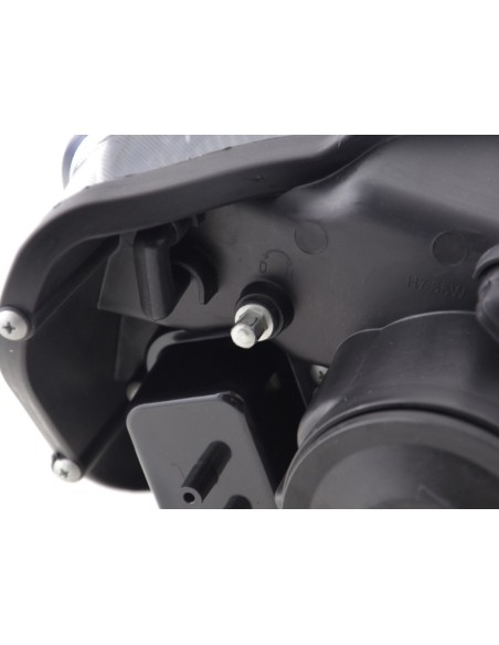Set di fari Daylight Luci di marcia diurna a LED VW Jetta 6 11- nero
