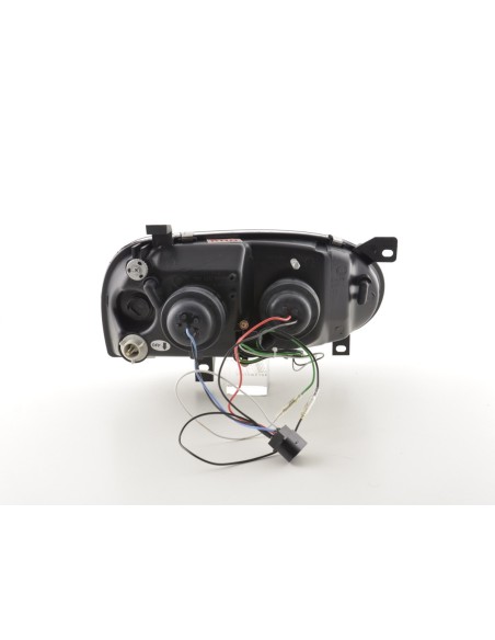 Faro Daylight LED DRL look VW Golf 3 tipo 1HXO 1EXO 91-97 nero