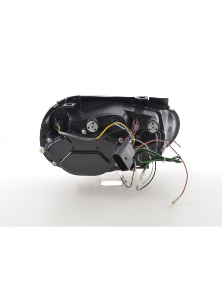 Faro Daylight LED DRL look VW Golf 4 tipo 1J 98-03 cromato per guida a destra