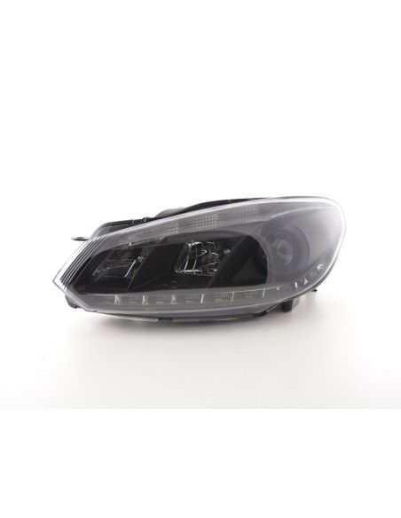Faro diurno Luci di marcia diurna a LED VW Golf 6 tipo 1K 08- nero per guida a destra