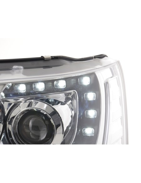 Fari Daylight Luci di marcia diurna a LED VW Bus T5 dal 2009 cromate