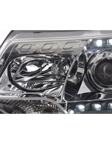 Fari Daylight Luci di marcia diurna a LED VW Bus T5 dal 2009 cromate