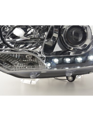 Fari Daylight Luci di marcia diurna a LED VW Bus T5 dal 2009 cromate
