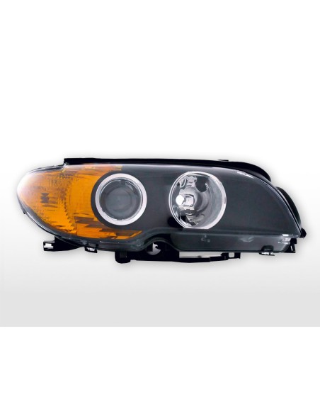 Ricambio faro destro BMW 3er E46 Coupe 03-06, nero