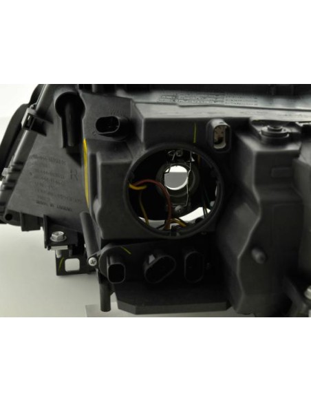 Ricambio faro destro BMW 3er E46 Coupe 03-06, nero
