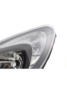 Ricambio faro sinistro Opel Corsa D dal 2011 nero 2
