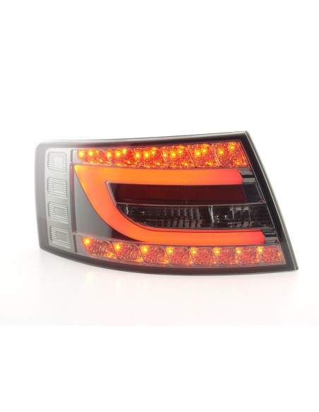Fanali posteriori a LED set Audi A6 Limo (4F) 04-08 nero