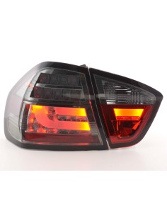 Fanali posteriori a LED set BMW Serie 3 E90 Limo 05-08 nero 2