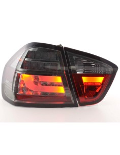 Fanali posteriori a LED set BMW Serie 3 E90 Limo 05-08 nero 2