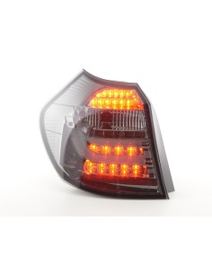 Fanali posteriori a LED set BMW Serie 1 E87 / E81 3/5 porte. 04-06 nero 2