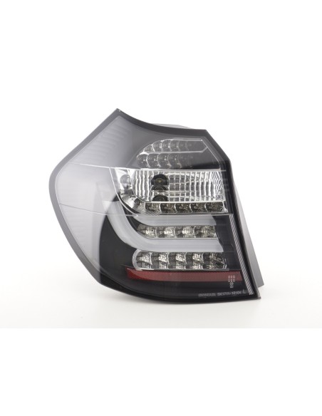 Fanali posteriori a LED set BMW Serie 1 E87 / E81 3/5 porte. 04-06 nero