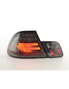 Fanali posteriori a LED set BMW Serie 3 E46 Coupé 03-07 nero 2