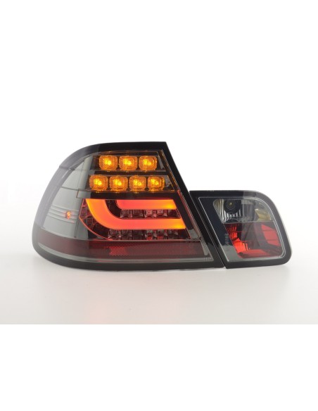 Fanali posteriori a LED set BMW Serie 3 E46 Coupé 03-07 nero