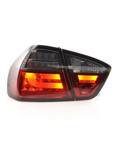 Set di luci posteriori a LED BMW Serie 3 E90 Limo 05-08 rosso / nero