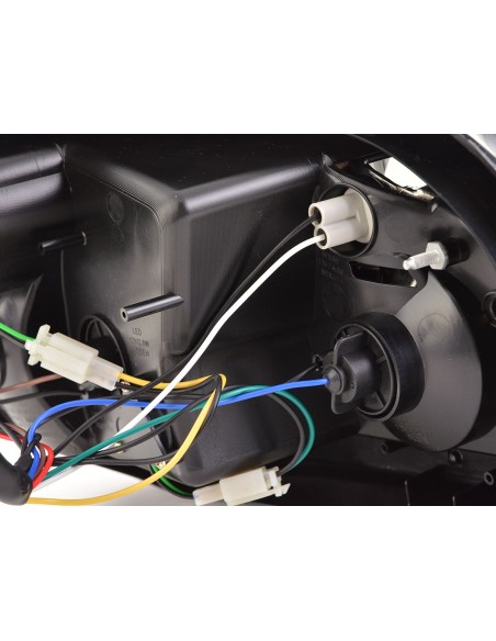 Set di luci posteriori a LED BMW serie 5 E60 berlina 08-09 nero