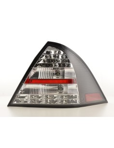 Fanali posteriori a LED set Mercedes Classe C W203 Limo 05-07 nero 2