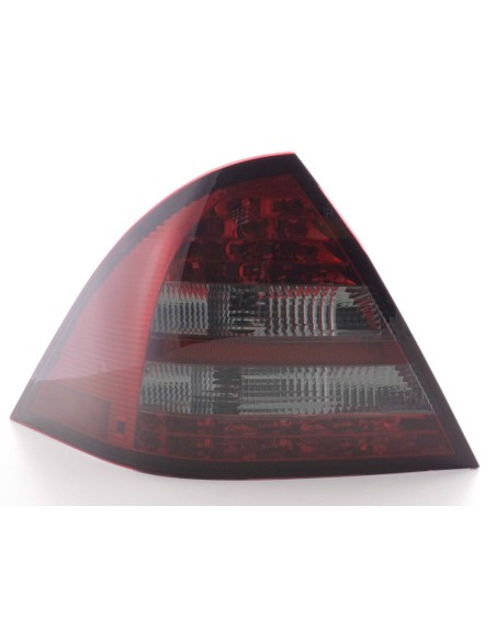 Fanali posteriori a LED set Mercedes Classe C W203 Limo 05-07 rosso / nero