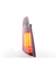 Fanali posteriori LED set Ford Focus 2 5 porte 04-08 rosso / nero 2