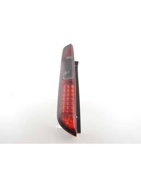 Fanali posteriori LED set Ford Focus 2 5 porte 04-08 rosso / nero
