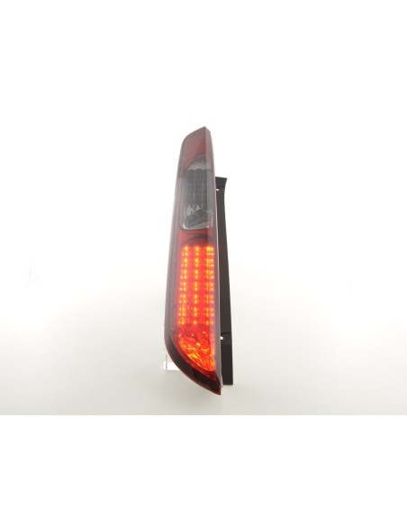 Fanali posteriori LED set Ford Focus 2 5 porte 04-08 rosso / nero