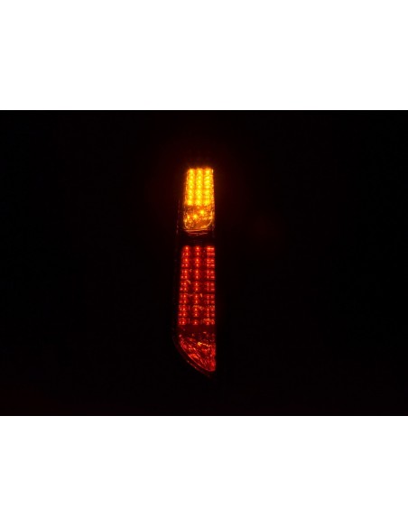 Fanali posteriori LED set Ford Focus 2 5 porte 04-08 rosso / nero