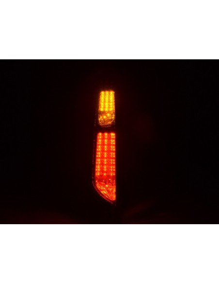 Fanali posteriori LED set Ford Focus 2 5 porte 04-08 rosso / nero