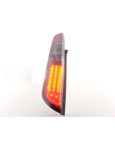 Set di luci posteriori a LED Ford Focus 2 5 porte 08-10 rosso / nero 2