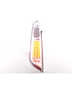 Fanali posteriori a LED set Ford Focus 2 5 porte 08-10 cromato 2