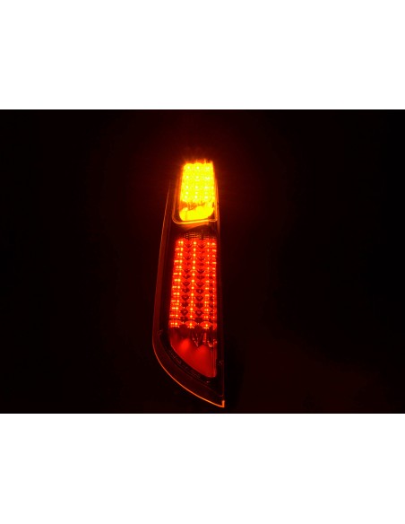 Set di luci posteriori a LED Ford Focus 2 5 porte 08-10 nere