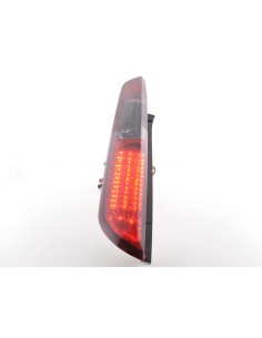 Set di luci posteriori a LED Ford Focus 2 5 porte 08-10 rosso / nero 2