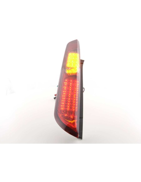 Set di luci posteriori a LED Ford Focus 2 5 porte 08-10 rosso / nero