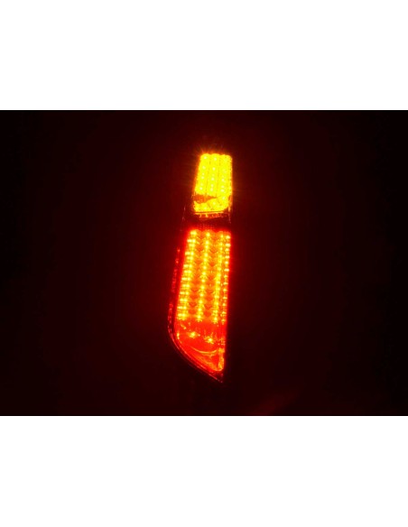 Set di luci posteriori a LED Ford Focus 2 5 porte 08-10 rosso / nero