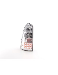 Set fanali posteriori LED Ford Focus Tournament DNW 98-04 cromati per guida a destra