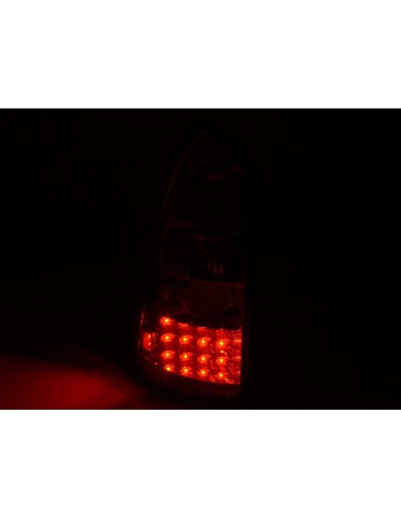 Fanali posteriori LED set Ford Focus Tournament DNW 98-04 trasparente / rosso