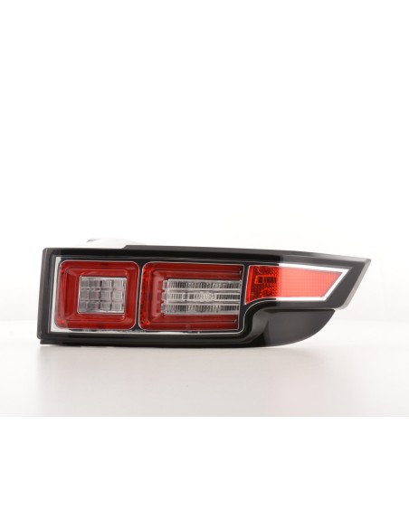Fanali posteriori a LED per Land Rover Range Rover Evoque del 2011 cromati
