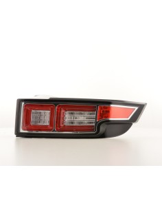 Fanali posteriori a LED per Land Rover Range Rover Evoque del 2011 cromati 2