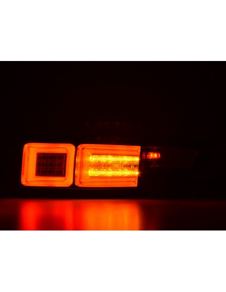 Fanali posteriori a LED per Land Rover Range Rover Evoque del 2011 cromati