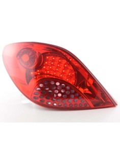 Fanali posteriori LED set Peugeot 207 06-09 rosso 2