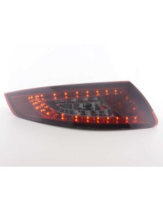 Set luci posteriori a LED Porsche 911 tipo 997 05-09 rosso / nero 2