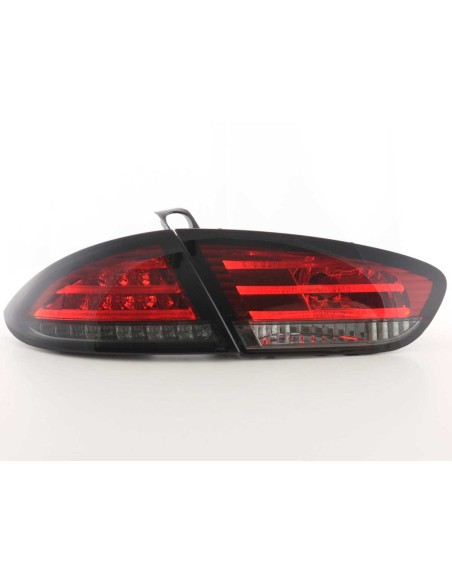 Set di luci posteriori a LED Seat Leon tipo 1P 09-12 rosso / nero
