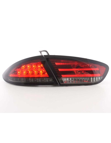 Set di luci posteriori a LED Seat Leon tipo 1P 09-12 rosso / nero