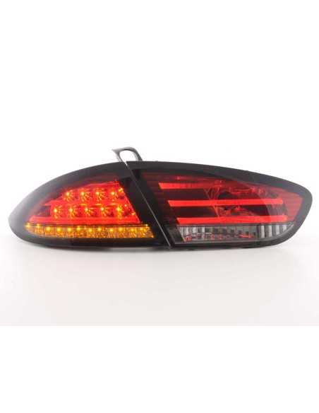 Set di luci posteriori a LED Seat Leon tipo 1P 09-12 rosso / nero