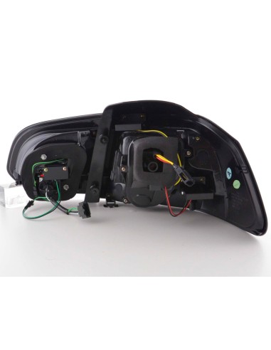 Fanali posteriori a LED set VW Golf 6 tipo 1K 2008-2012 nero con indicatori LED