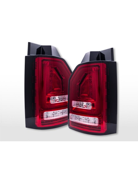 Fanali posteriori a LED set BMW Serie 1 E87 / E81 3/5 porte. 04-06 trasparente / rosso