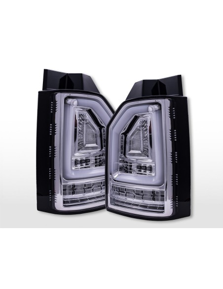 Fanali posteriori a LED set BMW Serie 1 E87 / E81 3/5 porte. 07-11 trasparente / rosso