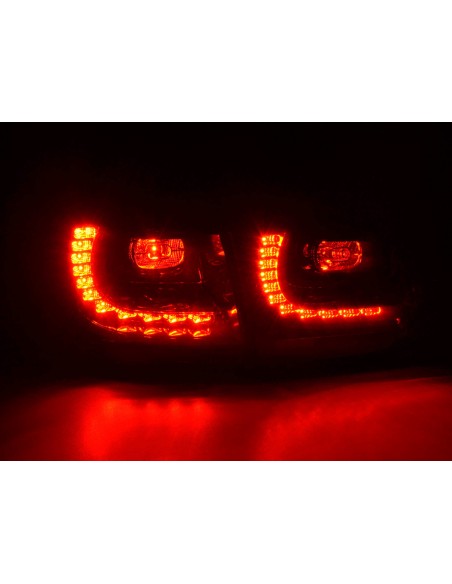 Fanali posteriori a LED set VW Golf 6 Tipo 1K 2008-2012 rosso / nero GTI