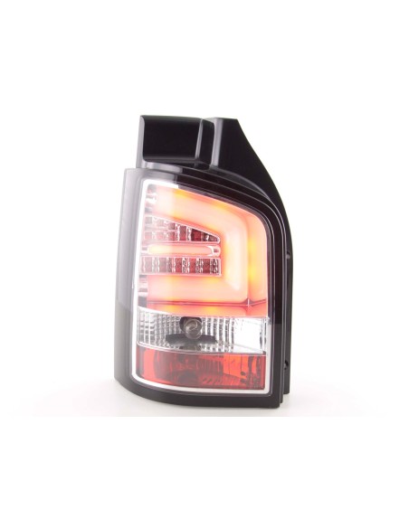 Fanali posteriori a LED set VW T5 03-10 cromato