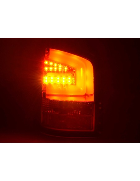 Fanali posteriori a LED set VW T5 03-10 cromato